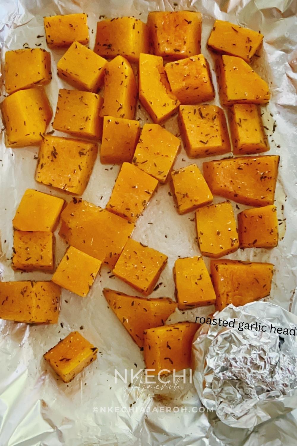 Looking for an unconventional side dish that will bring color and excitement to the dinner table, you’ve got it. Roasted garlic butternut squash is here. It is pretty, tasty, and incredibly easy to make. This puréed autumn squash is packed with flavors and nutritious. Whether you're looking for new dinner or holiday side ideas, puréed roasted butternut squash is a game-changer! This is literally fire!