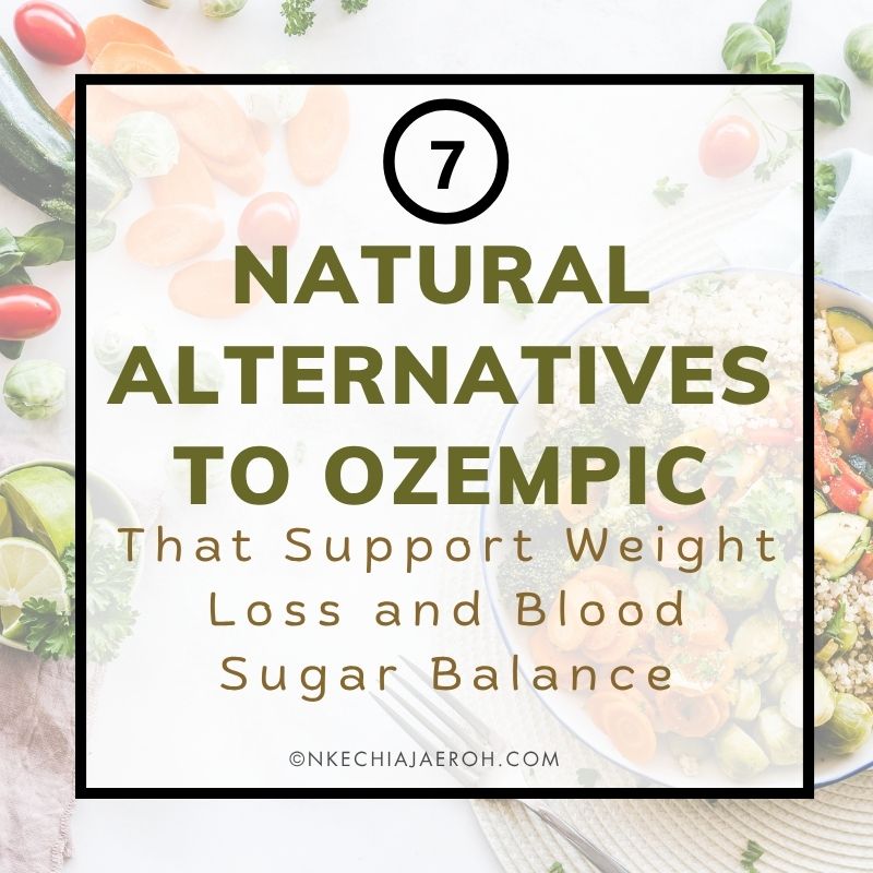 Looking for affordable, natural ways to support healthy weight loss and balanced blood sugar without medication? These 7 research-backed Ozempic alternatives—from berberine to fiber-rich foods—help your body manage appetite and metabolism naturally.