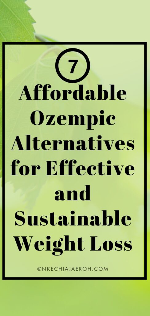 Looking for affordable, natural ways to support healthy weight loss and balanced blood sugar without medication? These 7 research-backed Ozempic alternatives—from berberine to fiber-rich foods—help your body manage appetite and metabolism naturally.  Discover low-cost Ozempic alternatives that naturally support appetite control, metabolism, and overall wellness.
