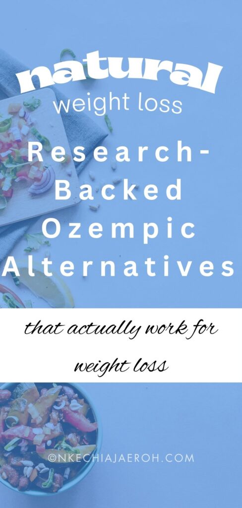 Looking for affordable, natural ways to support healthy weight loss and balanced blood sugar without medication? These 7 research-backed Ozempic alternatives—from berberine to fiber-rich foods—help your body manage appetite and metabolism naturally. Discover low-cost Ozempic alternatives that naturally support appetite control, metabolism, and overall wellness.