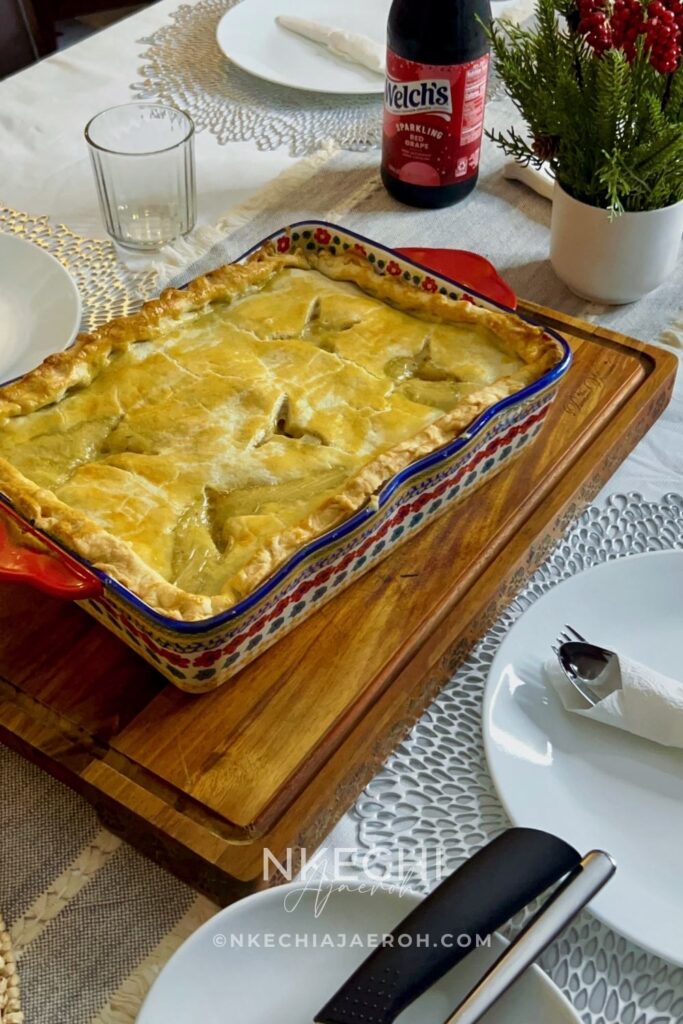 This Leftover Thanksgiving Turkey Pot Pie is a cozy, comforting way to transform holiday turkey leftovers into a rich, creamy meal made completely from scratch. Featuring tender turkey, hearty vegetables, a well-seasoned creamy filling, and a flaky homemade pie crust, this recipe is perfect for using up Thanksgiving or Christmas leftovers. Whether you’re cooking during the holidays or pulling turkey from the freezer weeks later, this turkey pot pie delivers classic comfort food with simple ingredients and make-ahead flexibility.