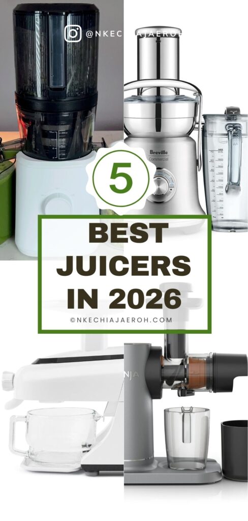 Looking for the best juicers in 2026? I tested and reviewed the top juicers for fresh, healthy juices at home — including my #1 pick, the Nama J2 Cold Press Juicer. This guide compares cold press and fast juicers so you can choose the best option for your lifestyle, whether you’re detoxing, juicing for energy, or just getting started. Perfect for busy women who want results without overwhelm. #juicing #bestjuicers #coldpressjuicer #healthyhabits #detoxjuice