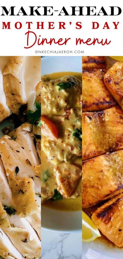 Easy Mother's Day Dinner Menu to Prep Ahead
Mother’s Day should feel calm, joyful, and nourishing, and not rushed or overwhelming. But let’s be honest… between planning, cooking, and trying to make everything “perfect,” it can quickly turn into just another stressful day in the kitchen. This healthy make ahead Mother’s Day dinner menu is designed to keep things simple. With easy, make-ahead recipes and a balanced approach, you can prepare a beautiful meal without spending the entire day cooking. The goal of this post is to keep you stress-free during this special occasion. 