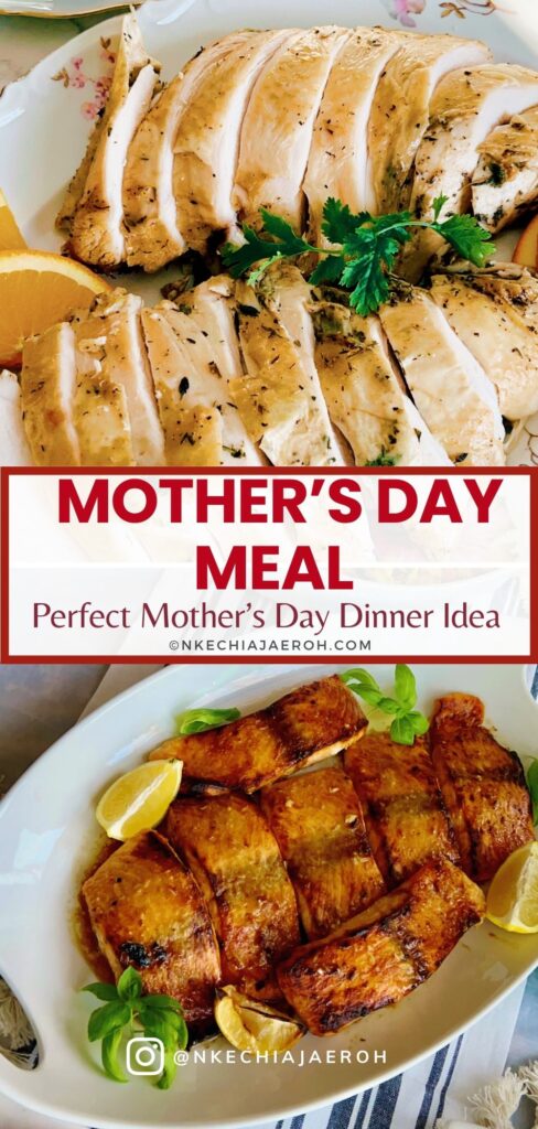 Mother’s Day should feel calm, joyful, and nourishing. It should not feel rushed or overwhelming. But let’s be honest, between planning, cooking, and trying to make everything “perfect,” it can quickly become stressful. It can start to feel like just another long day in the kitchen. This healthy make-ahead Mother’s Day dinner menu is designed to keep things simple. It focuses on ease, balance, and intention.
With easy, make-ahead recipes, you can prepare a beautiful meal without spending the entire day cooking. The goal is to help you stay stress-free during this special occasion. 