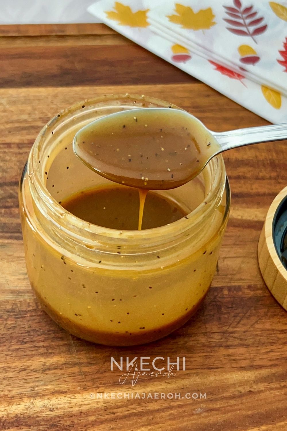 Add the olive oil, balsamic vinegar, maple syrup, Dijon mustard, salt, and black pepper to a small mason jar. Close tightly and shake until well combined. Taste and adjust as needed, then set aside.